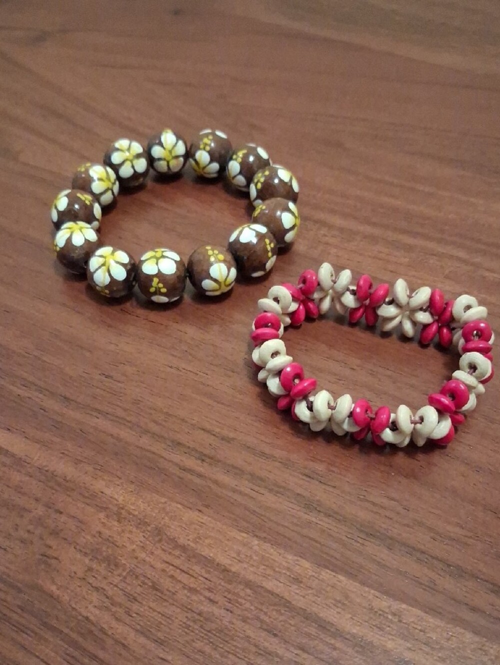Hawaiian Stretch Bead Bracelets